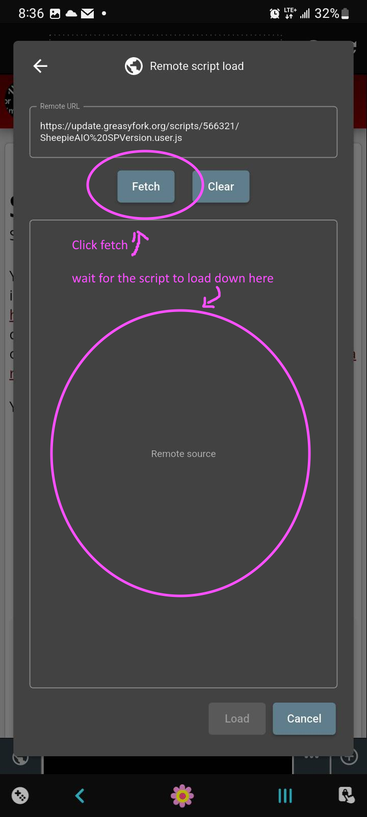 PDA Install Placeholder